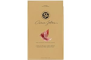 5J CINCO JOTAS DE BELLOTA 100% IBERICO JABUGO 1879 Jambon Ibérique Pur de Bellota (Tranché à la Main, 80 g) - Cinco Jotas