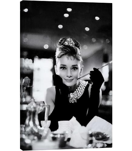 Audrey Hepburn Wall Art, Hollywood Vogue Wall Decor - 11x14 Poster