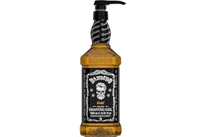 BANDIDO Metallic Gold Shaving Gel Moisturizing Effect 3 1 000 ml klar rakgel