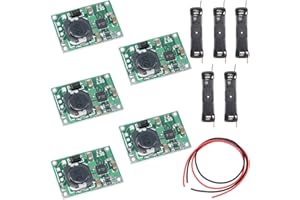 Youmile 5 szt. moduł TP5100 4,2 V 8,4 V 2 A podwójna pojedyncza płyta ładująca bateria litowa ochrona baterii litowej płytka PCB BMS z obudową baterii 18650 czerwony i czarny kabel
