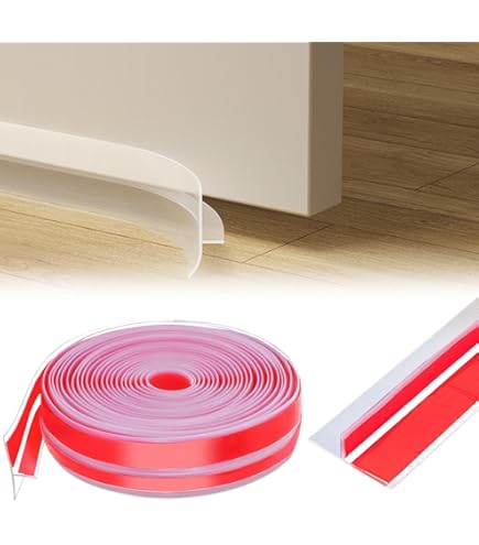 Nastro Sigillante Per Porte E Finestre - 25mm X 10m, Trasparente - Foto 4