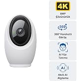 Tapo C260 | Akıllı Wi-Fi G&uuml;venlik Kamerası | 4K 8MP | Y&uuml;z Tanıma | AI Algılama | Gelişmiş Gece G&ouml;r&uuml;ş&uuml; | Fiziksel Gizlilik | 3