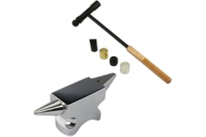 JEWELLERS TOOLS Juwelierwerkzeuge Horn, Amboss-Stahl, 6 Teile