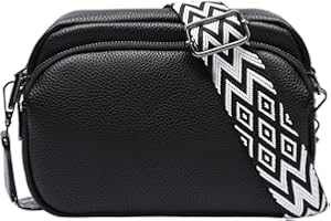 ZOUIQSS Sacs à bandoulière pour Femmes Sacs à Main en Cuir Sacs à bandoulière avec Large Sangle réglable Sac à bandoulière pour Dames avec Plusieurs Poches