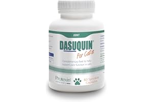 Protexin Veterinary Dasuquin Advanced Joint Supplement for Cats, with ASU, Glucosamine HCl and Chondroitin for Joint Care and Support - 60 Sprinkle Capsules, Add to Food