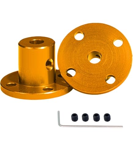 5 RC Gids As Koppeling, 5mm Binnendiameter Staal RC Flens Koppeling Connector Stijve Gids Model Koppeling Accessoire Voor DIY RC Model Motoren