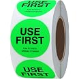 Used First Sticker Label Hybsk USE First Stickers Food Service FIFO Label for Restaurant ...