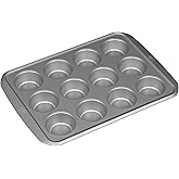 Tala Muffin Tins for Baking 12 Deep- Non Stick Yorkshire Pudding Tray, Muffin Tray, Cupcake Tin, and Baking Tray for Tarts & 