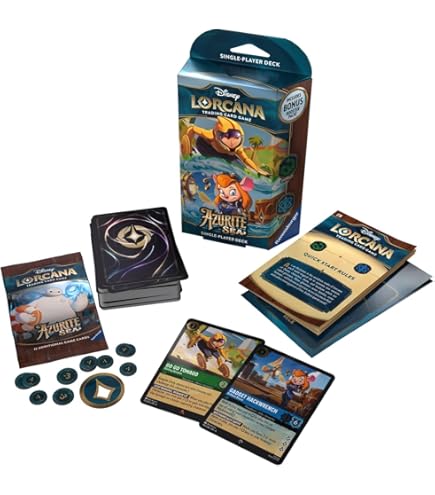 Disney Lorcana Trading Card Game: Set 4 - Starter Deck B : Amazon