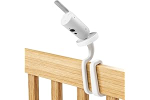 BECEMURU Vielseitige, Flexible Drehhalterung mit 1/4-Schraubenanschluss Dock Kompatibel mit Philips Avent Connected SCD923/26 SCD921/26 Video-Babyphone