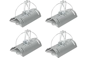 GRABACZ Trappola a Tunnel per Talpe e Arvicole – Trappola Professionale in Metallo Zincato, Riutilizzabile ed Ecologica (1) (3)