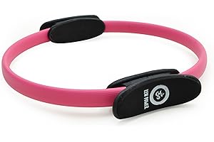 ZEN POWER Anello da Pilates ZenPower/Anello Yoga - Strumento per Training per Un Training di Forza e di Resistenza Efficace, Cerchio con Diametro di 38cm Colore Nero