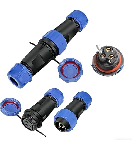 HangTon HE21 6 Pin Connector Circular Aviation Male Plug Female