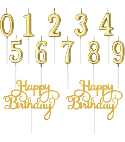 LUTER Candela con Lettera con Numero Gradiente, Candele di Compleanno con Gradiente Rosa Blu per Torta Candele di Compleanno con Lettera con Numeri Decorazione Compleanno Matrimonio (6