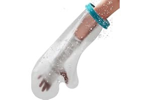 MLZTINGR Protezione doccia Arm Pro – Protezione impermeabile in gesso per adulti | Protezione in gesso per braccio e mano (braccio corto)