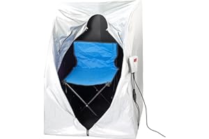 Sauna infrarouge mobile - 1600 W, 2 radiateurs [Newgen Medicals]