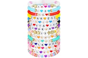 FTJKGH Taylor Friendship Bracelets, 11Pcs/14Pcs/16Pcs Tour Friendship Bracelets, TS Friendship Bracelets, 1989 Swift Friendship Bracelets Gifts for Girls, Lover Friendship Bracelets for Kids Fans