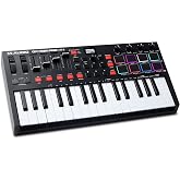M-AUDIO Oxygen Pro Mini - 32 Tuşlu USB MIDI Klavye Controller, Ritim Pedleri, MIDI Atanabilir D&uuml;ğmeler, Butonlar, Fader&rsquo;lar v