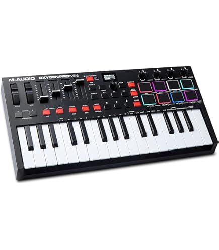 Worlde Orca-Pad48 Midi Controller Pad with Triggers and Faders