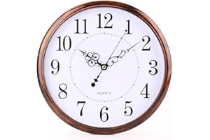 Tosnail 30 cm Orologio da Parete di Silenzioso Stile Vintage Decorazione a Muro