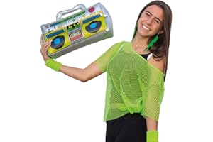 OBLIQUE UNIQUE Blue Banana Radio Cassette Ochentero Hinchable - Gris