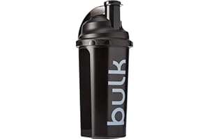 Bulk Shaker Classic, Protéine Shaker, Noir Jais, 750 ml