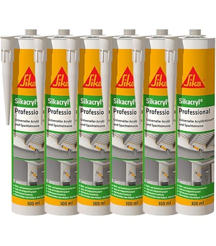 thumbnail interactive-video image 1 of Sista Acrylic F130 Joint Sealer | White | 300ml Cartridge | 6x HANDLE Included | Painter Grade 1 of 6