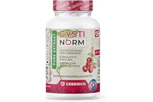 Cystinorm – 30 Kapseln zur Unterstützung der Blasengesundheit – mit D-Mannose, Cranberry-Trockenextrakt, Bioflavonoid-Komplex – Nahrungsergänzungsmittel