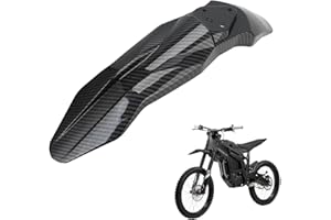 CHANGCHENG Motorcycle Front Fender Talaria Mud Guard Protector Carbon Fiber Pattern Mudguard for Talaria Sting MX3/MX4 Electric Dirt Bike