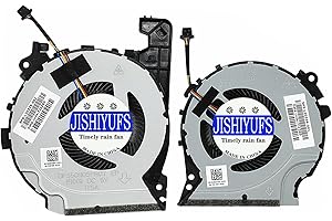 JISHIYUFS remplacement nouveau ventilateur de refroidissement pour HP Pavilion 15-cx 15-cx0068tx 15-cv0058wm 15-cx0020nr 15-cx0030nr 15-cx0045nr DFS501105PROT FKK9 SPS-L20335-001 L20334-001 DC5V