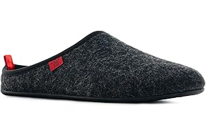 Andrés Machado - Kapcie zimowe męskie i damskie -DYNAMIC - Kapcie - Dla dorosłych Unisex - Elastyczna i antypoślizgowa podeszwa z wulkanizowanej gumy - EU 37 do EU 50