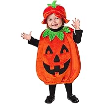 Déguisement Bébé Halloween Citrouille 18/24 Mois