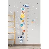 Piksel Grafik Gezegenler Boy &Ouml;l&ccedil;er &Ccedil;ocuk Odası Duvar Sticker PK475