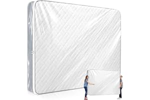 AOBOPLE Protective Plastic Mattress Case, Protective Plastic Storage Bed Bags Mattress Cover for Moving and Storage Plastic Mattress Protector for House Moves, Storage and Transport (180 * 200 * 30cm)
