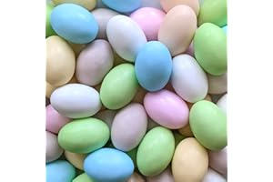 DE ANTONI Ovetti di Pasqua Confettati Colorati | Ovetti di Cioccolato al Latte con Ripieno alla Nocciola | Confezione da 400 g (Ovette Confettate)