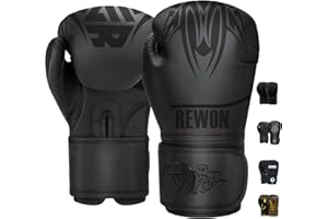 URBANSBEE Guantoni Boxe Professionale -Guanti da Boxe per Allenamento,Sparring, MMA, Punzonatura,Kickboxing, Combattimento, Muay Thai, Pugilato -Ideali per Uomini/Donne -dimensioni 6 8 10 12 14 16 oz