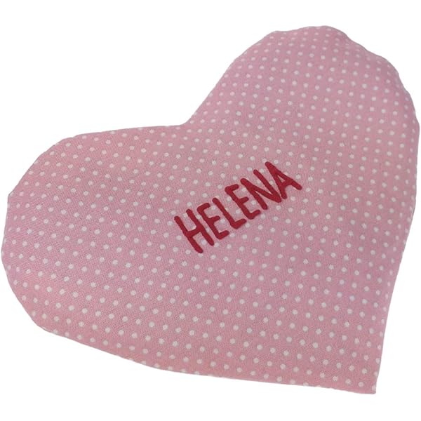 Baby Herzkissen Mit Rapssamen - Wärmekissen Für Kleine Prinzessin (15x17cm)