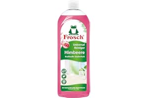 ‎FROSCH Frosch Himbeer Universal-Reiniger, kraftvoller Allzweckreiniger, leistungsstarke Reinigungskraft fürs gesamte Zuhause , 1er Pack (1 x 750 ml)