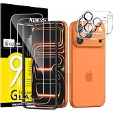 NEW'C Screen Protector for iPhone 17 Pro + Camera Protector