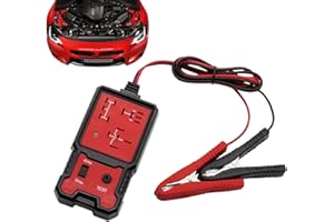 PXCEWDCX Car Relay Tester Kit - 12V Automotive Diagnostic Checker, Handheld Auto Test Tool With Battery for Most SUVs, Trucks (Red)