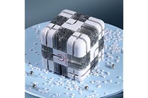 Huasean Cube Labyrinthe RU-bik's Boule Roulante - Puzzle Casse-tête Éducatif Torsion Jouet pour Apprentissage Précoce - pour Les Âges