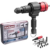 60-tlg. Blindnieten Set Aluminium - 4,8mm X 16mm Mit Nietzange