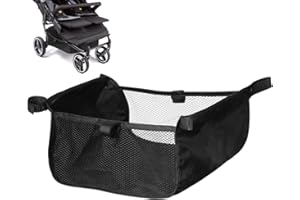 TOYANDONA Stroller Bottom Basket Stroller Storage Bag Stroller Organizer Bag Stroller Bottom Storage Bag Basket Stroller for Stroller Basket for Stroller Products for Babies