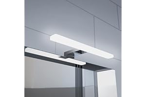 YIQAN 40cm LED Spiegelleuchte Badezimmer Lampe 10W 1100 Lumen 230 Volt Bad Spiegellampe 4000K Badspiegelleuchte Wasserdichte IP44