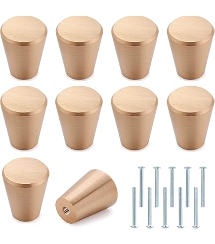 Pomelli Per Mobili Brelet - Rotondi In Alluminio Opaco - Per Cucina, Bagno E Cassetti