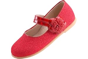 EIGHT KM Scarpe da Bambina Piccola Mary Jane Principessa da Sposa Ballerine EKM7063