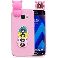 Huphant Compatible for Samsung A5 2017 hülle, Samsung Galaxy A5 2017 hülle Silikon, Samsung Galaxy A5 2017 Weiche…