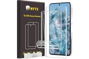WFTE [2 sztuki folii ochronnej do Google Pixel 8 Pro TPU [szkło niehartowane], odporna na zarysowania, olej, pęcherzyki powietrza, miękka folia ochronna na wyświetlacz kompatybilna z Google Pixel 8