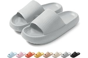 HEOAARG Ciabatte Uomo Donna Casa Comode Slide Pantofole a Nuvola Antiscivolo Ciabatte Piscina Morbide Ciabatte Aperte Estive Leggero Ciabatte Doccia Spiaggia Interno Esterno