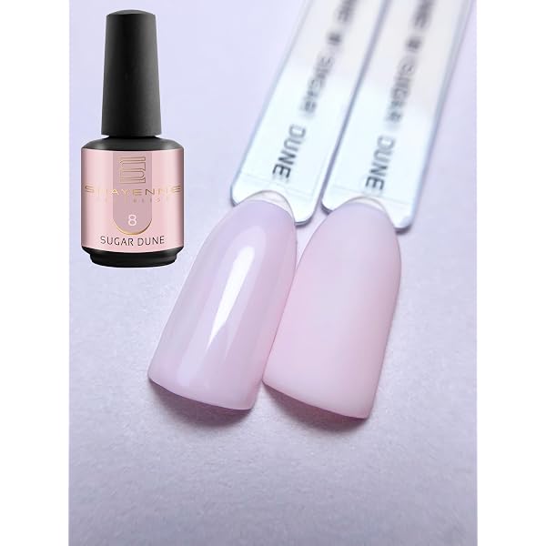 SHAYENNE UV Gel Nagellack 15 Ml – Farbe 91 Pearl White, Für UV/LED-Lampe, Made In Germany